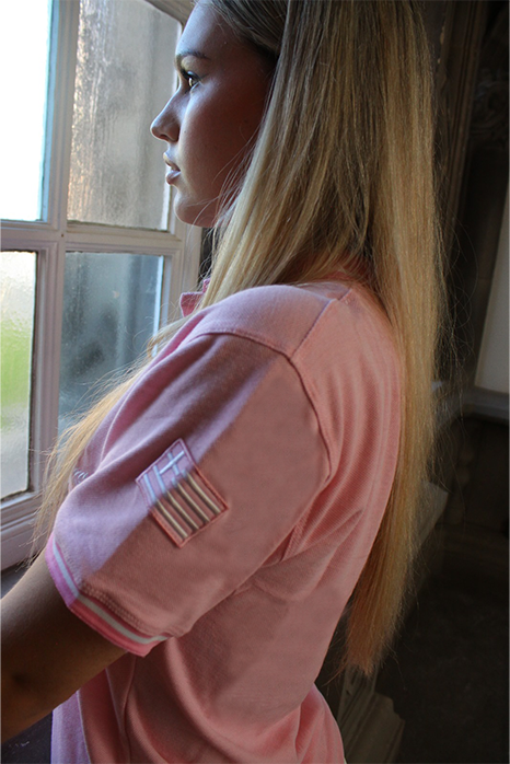 Pink Κ'ΥΠΡΟΣ polo shirt